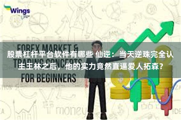 股票杠杆平台软件有哪些 仙逆：当天逆珠完全认主王林之后，他的实力竟然直逼爱人拓森？