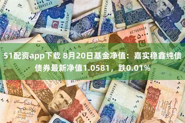 51配资app下载 8月20日基金净值：嘉实稳鑫纯债债券最新净值1.0581，跌0.01%