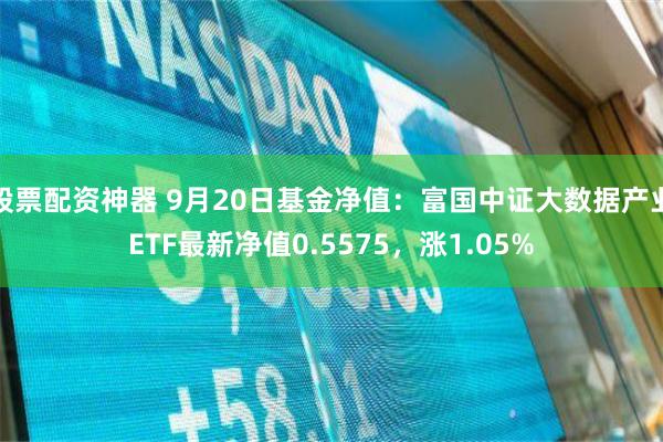 股票配资神器 9月20日基金净值：富国中证大数据产业ETF最新净值0.5575，涨1.05%