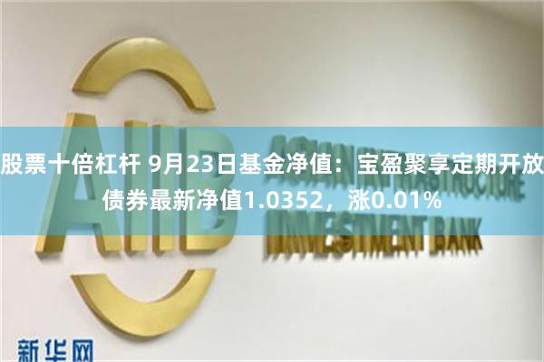 股票十倍杠杆 9月23日基金净值：宝盈聚享定期开放债券最新净值1.0352，涨0.01%