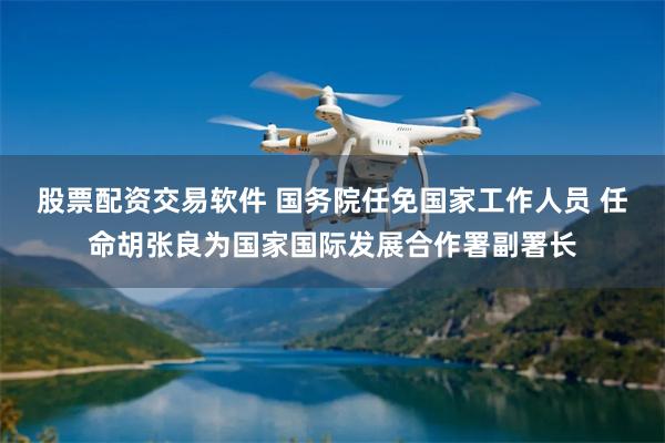 股票配资交易软件 国务院任免国家工作人员 任命胡张良为国家国际发展合作署副署长