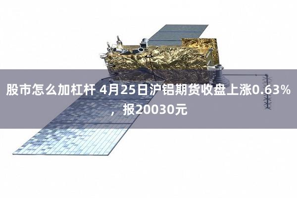 股市怎么加杠杆 4月25日沪铝期货收盘上涨0.63%，报20030元