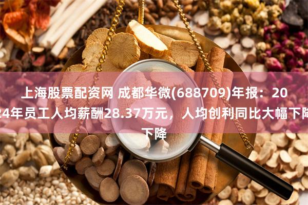 上海股票配资网 成都华微(688709)年报：2024年员工人均薪酬28.37万元，人均创利同比大幅下降